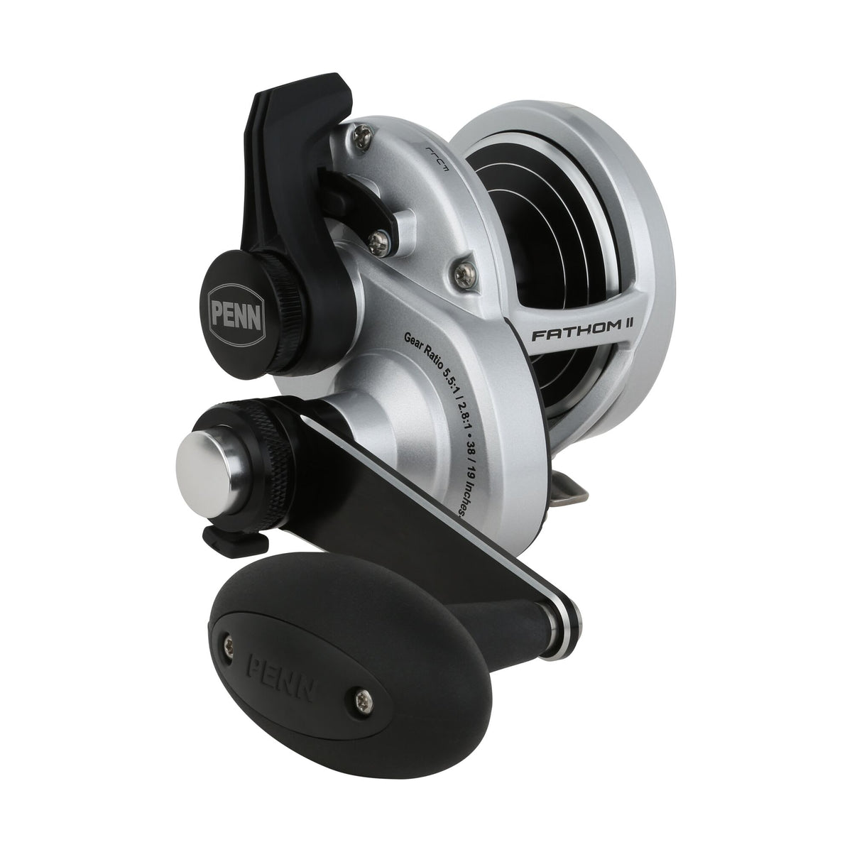 Fathom® II Lever Drag 2-Speed Conventional Reel